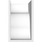 Ekena Millwork Standard Carmel Architectural Grade PVC Rafter Tail, 6"W x 10"H X 12"L RFTP06X10X12CAR - alternate 3